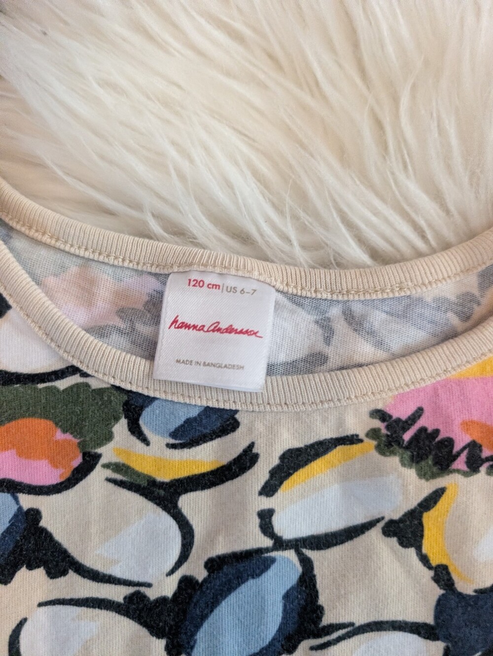 Bundle! 4 Hanna Andersson Dresses Short Long Sleeve Embroidered Denim Ladybug 5T - Picture 10 of 13